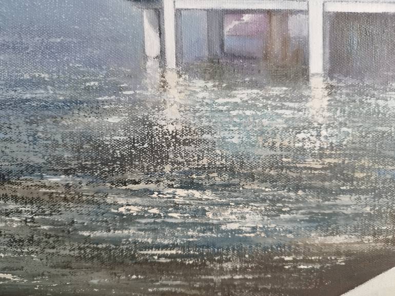 Original Contemporary Seascape Painting by Tomas Castano