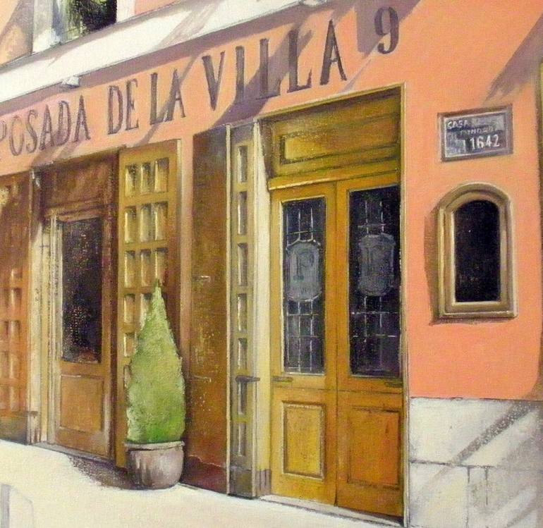 Original Realism Architecture Painting by Tomas Castano