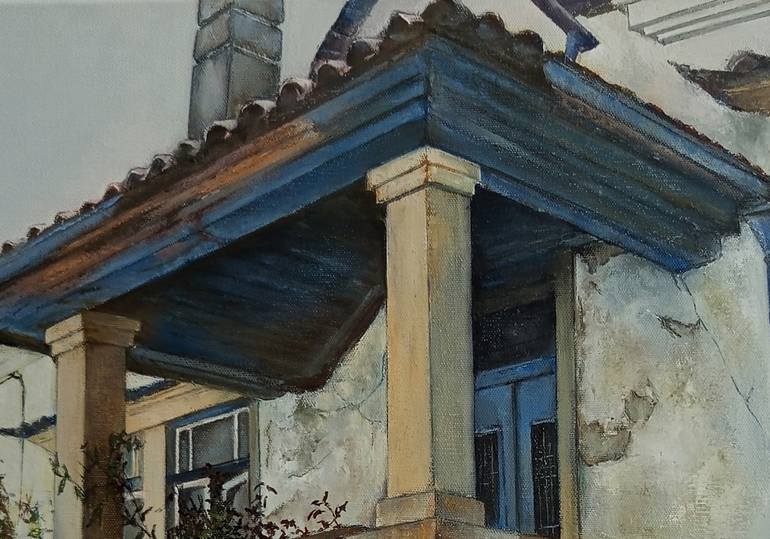 Original Photorealism Architecture Painting by Tomas Castano