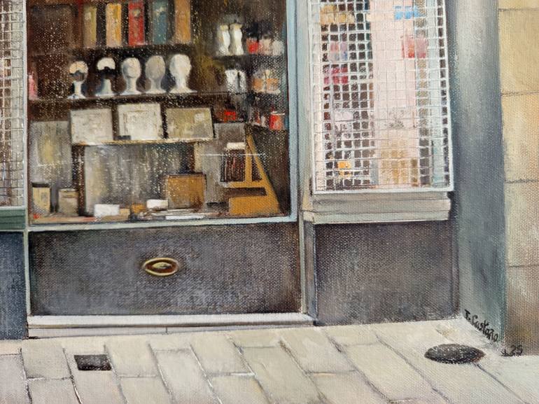 Original Impressionism Architecture Painting by Tomas Castano