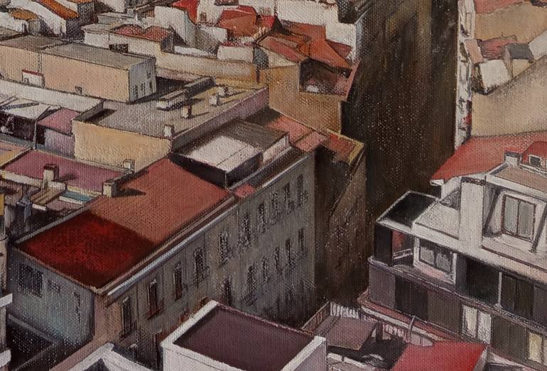 Original Realism Cities Painting by Tomas Castano