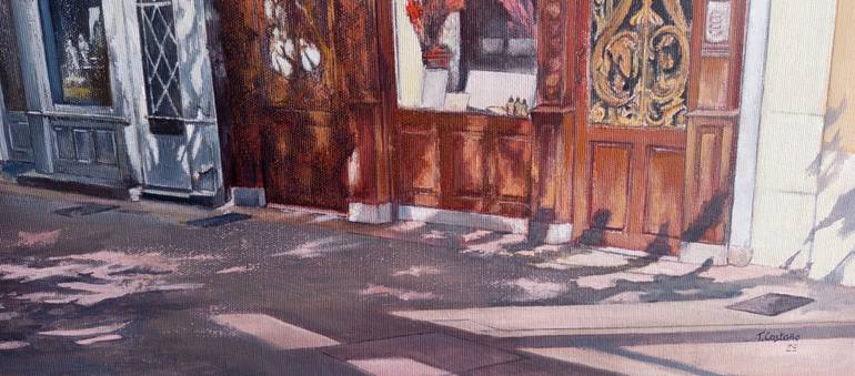 Original Figurative Architecture Painting by Tomas Castano
