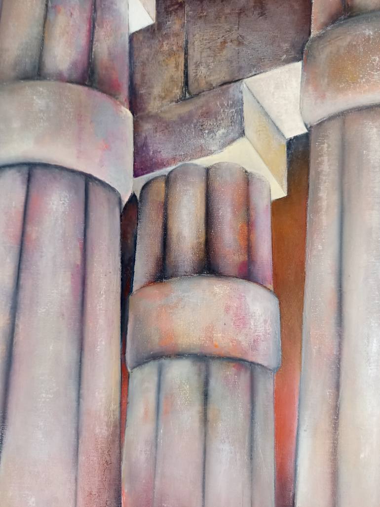 Original Figurative Architecture Painting by Tomas Castano