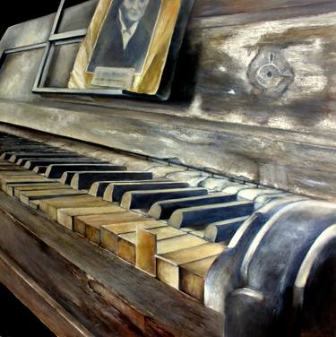 Print of Realism Music Paintings by Tomas Castano