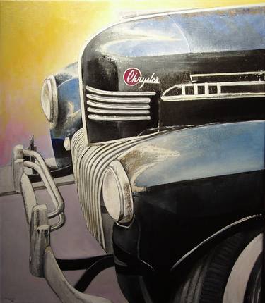 Original Automobile Paintings by Tomas Castano