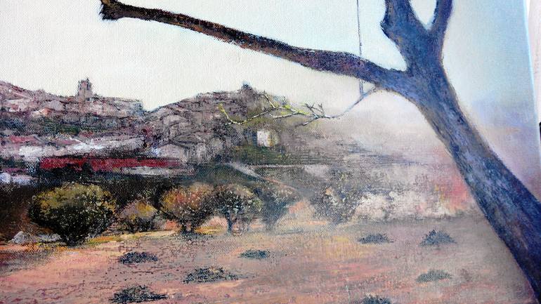 Original Impressionism Landscape Painting by Tomas Castano