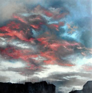 Print of Landscape Paintings by Tomas Castano