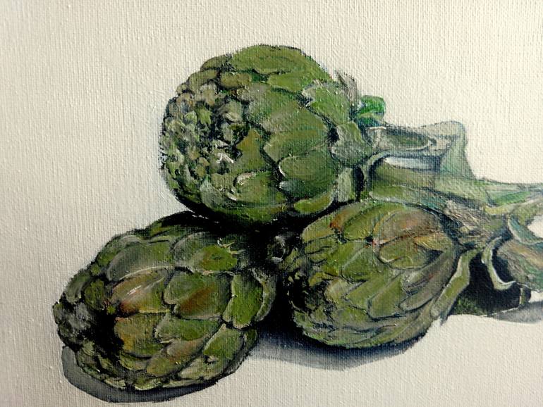 Original Figurative Still Life Painting by Tomas Castano