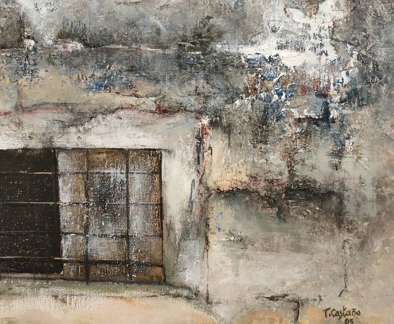 Original Figurative Architecture Painting by Tomas Castano