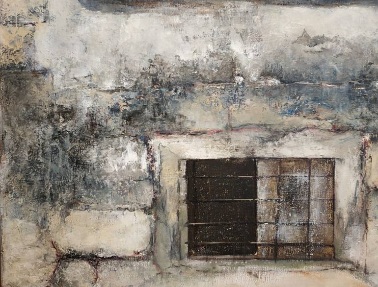 Original Figurative Architecture Painting by Tomas Castano