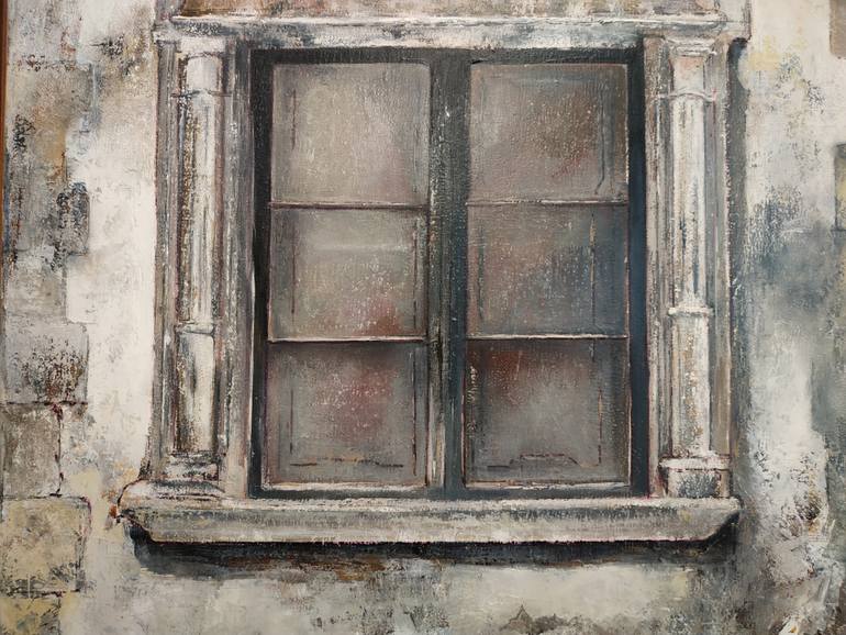 Original Figurative Architecture Painting by Tomas Castano