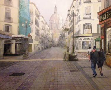 Original Fine Art Cities Paintings by Tomas Castano