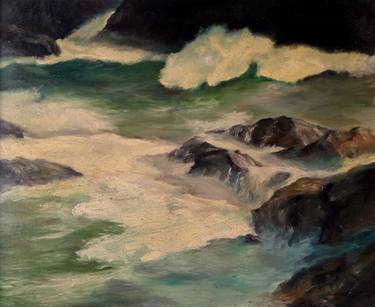 Print of Figurative Seascape Paintings by Tomas Castano