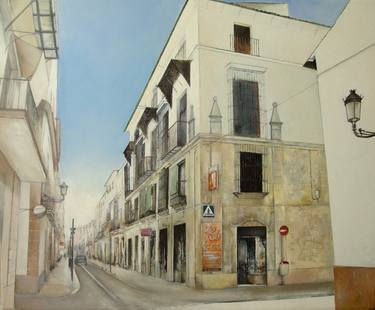 Original Architecture Paintings by Tomas Castano