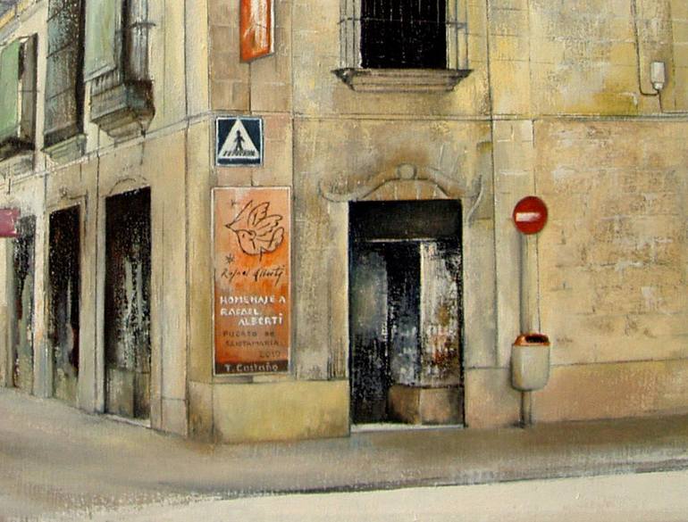 Original Figurative Architecture Painting by Tomas Castano