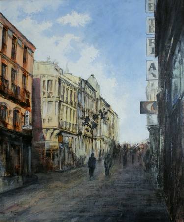 Print of Fine Art Cities Paintings by Tomas Castano