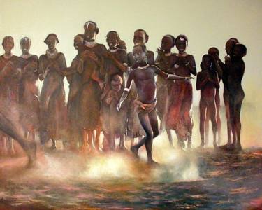 Print of Figurative Culture Paintings by Tomas Castano