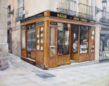 Original Realism Architecture Paintings by Tomas Castano