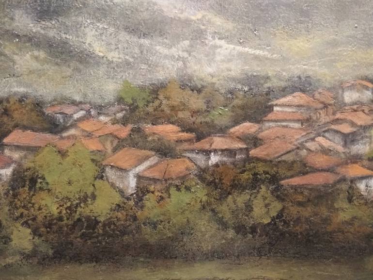 Original Impressionism Landscape Painting by Tomas Castano