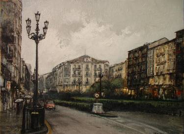 Print of Figurative Cities Paintings by Tomas Castano