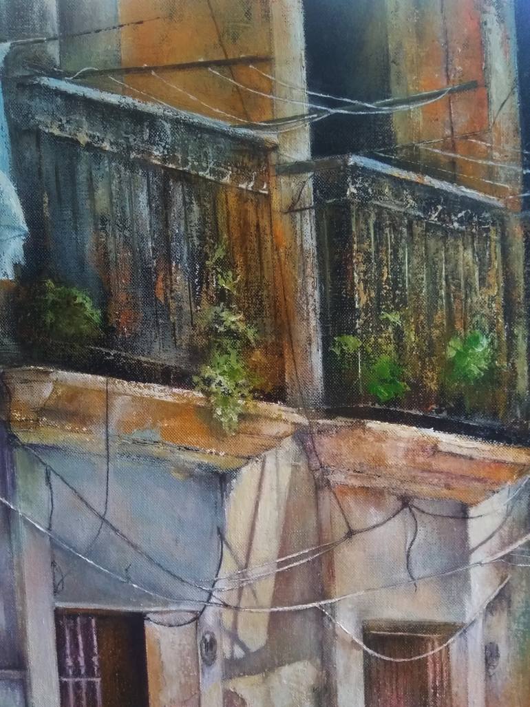 Original Figurative Transportation Painting by Tomas Castano
