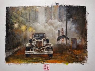 Print of Figurative Car Paintings by Tomas Castano