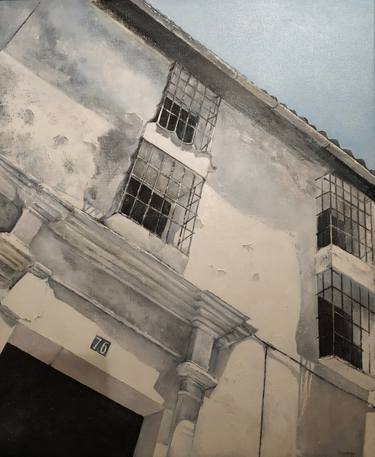 Original Architecture Paintings by Tomas Castano