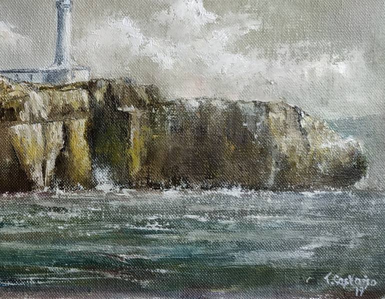 Original Seascape Painting by Tomas Castano