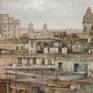 Panoramic view of Old Havana from the terrace of the hotel Ambos Mundos