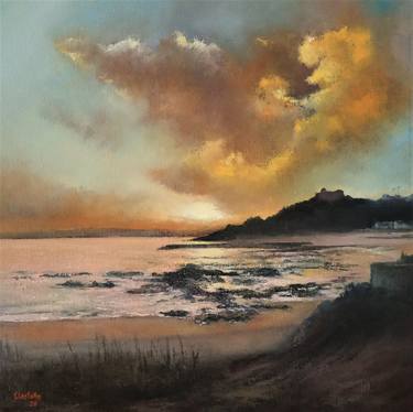 Print of Fine Art Beach Paintings by Tomas Castano