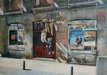 Print of Figurative Architecture Paintings by Tomas Castano