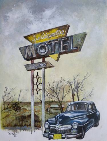 Los Alamitos motel Ruta 66 - thumb