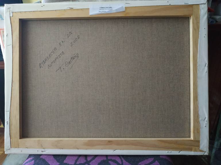 Original Figurative Car Painting by Tomas Castano