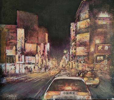 Original Cities Paintings by Tomas Castano