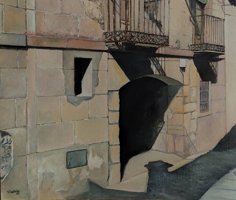 Original Other Architecture Painting by Tomas Castano
