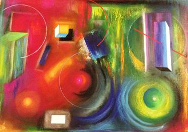 Original Modern Abstract Paintings by Jeevana Subasinghe