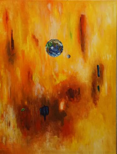 Original Abstract Painting by Jeevana Subasinghe