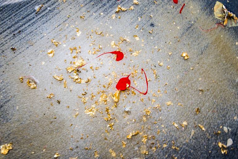 Original Expressionism Abstract Painting by Mykola Khodorovsky