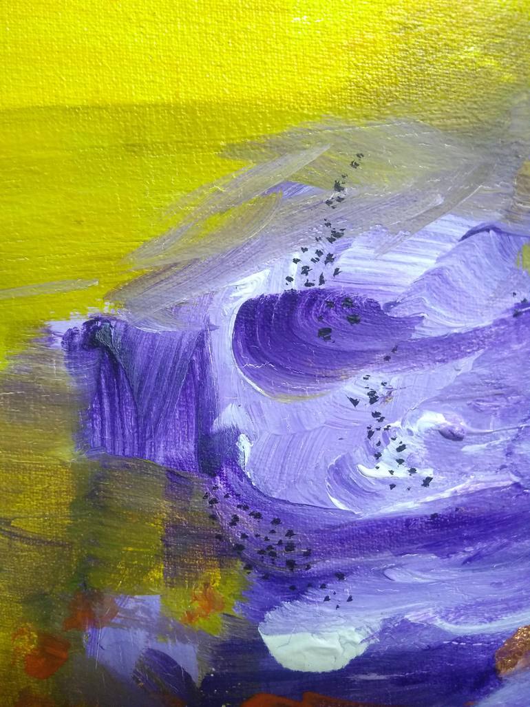 Original Abstract Expressionism Abstract Painting by Carolina Rojas