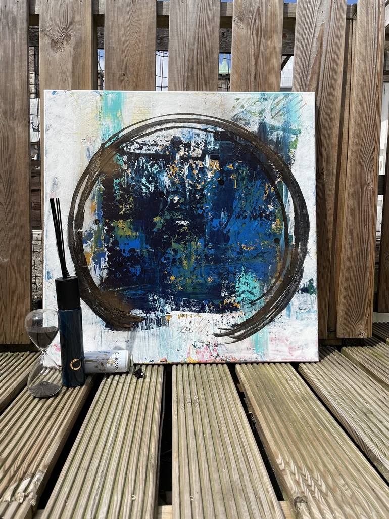 Original Abstract Painting by Tiny de Bruin