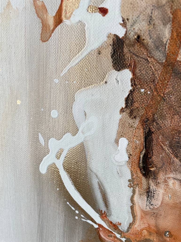 Original Abstract Expressionism Seascape Painting by Tiny De Bruin