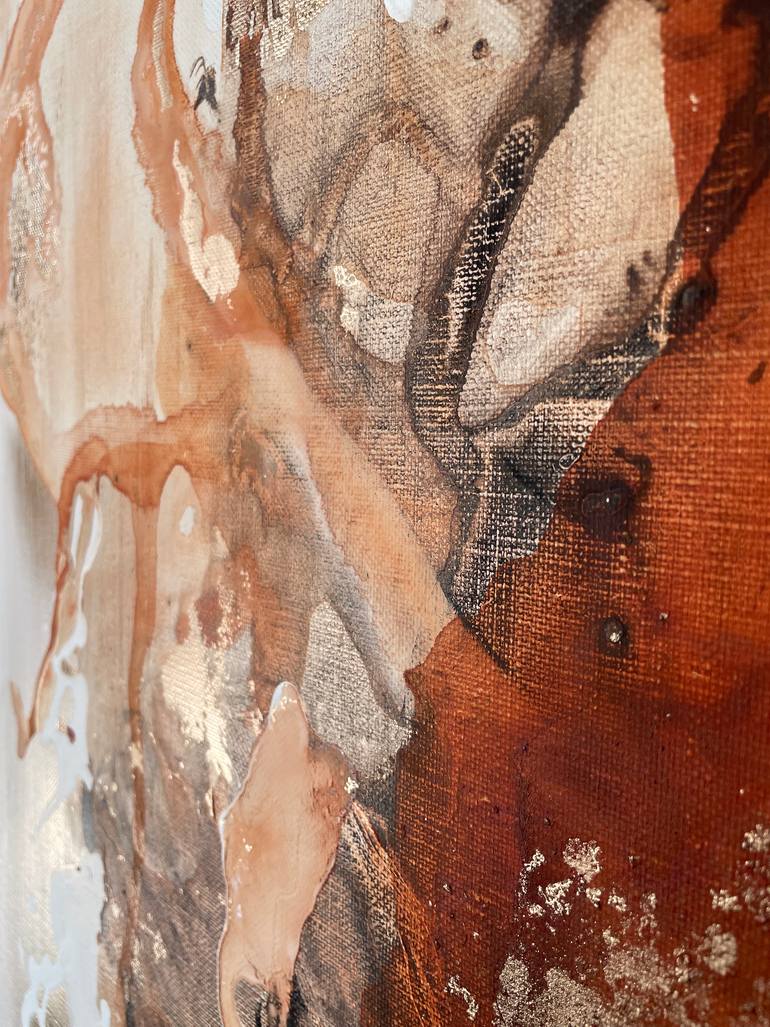 Original Abstract Expressionism Seascape Painting by Tiny De Bruin