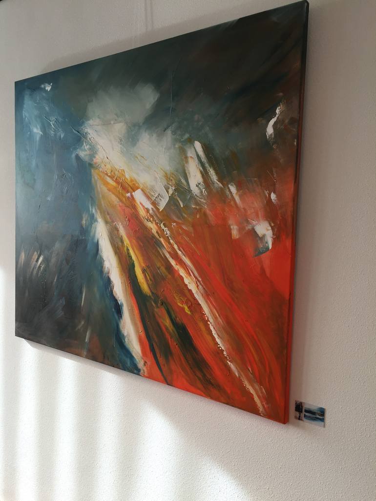 Original Abstract Painting by Tiny de Bruin