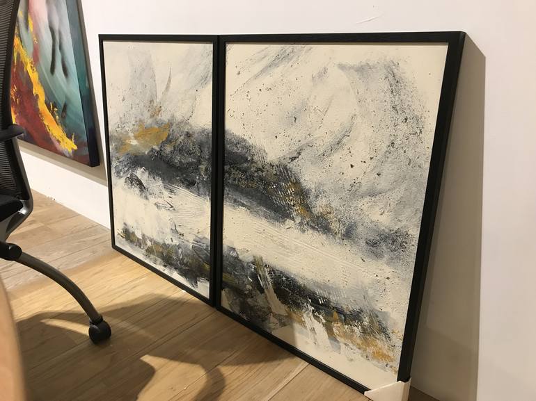 Original Abstract Painting by Tiny de Bruin