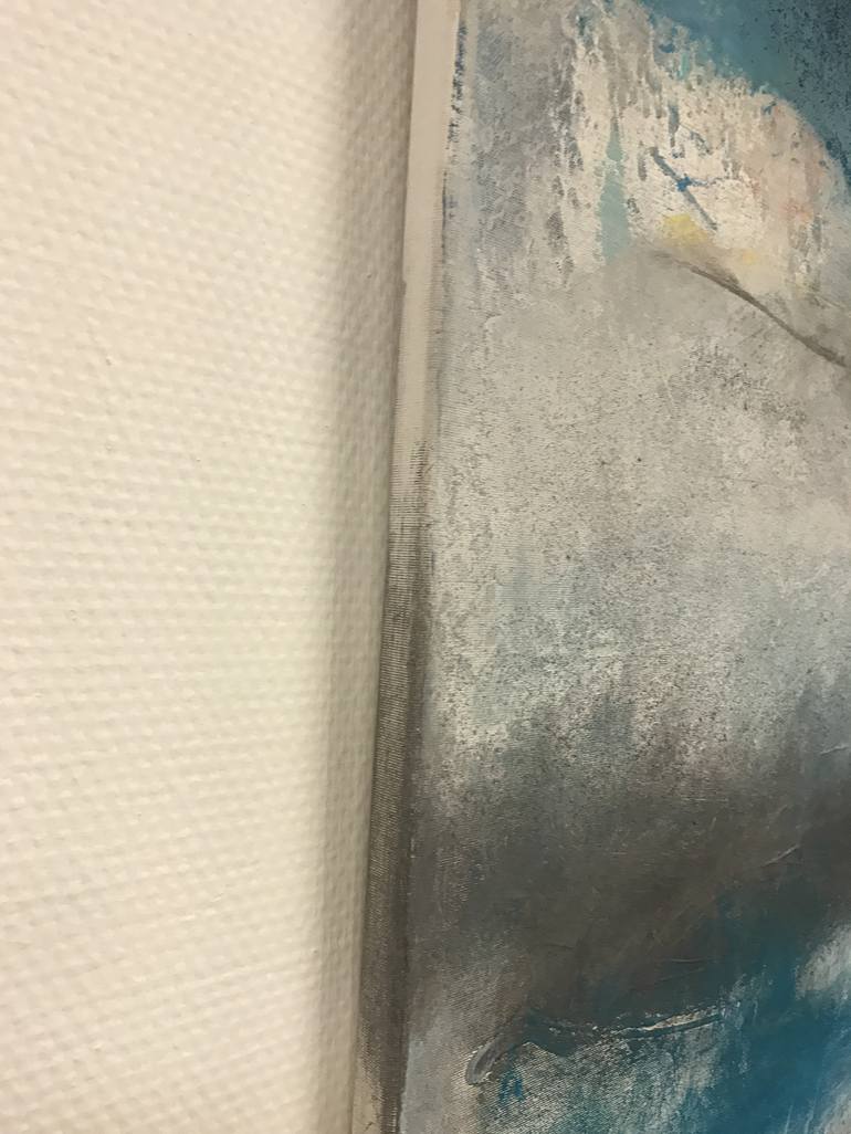 Original Abstract Landscape Painting by Tiny de Bruin