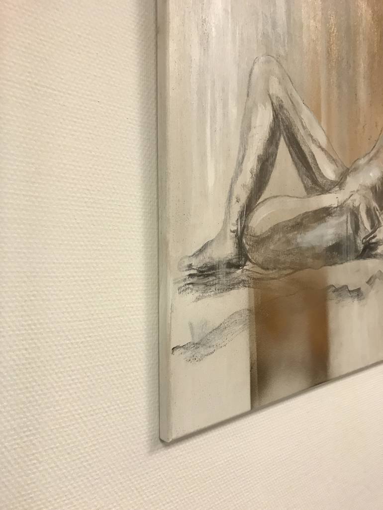 Original Nude Painting by Tiny de Bruin
