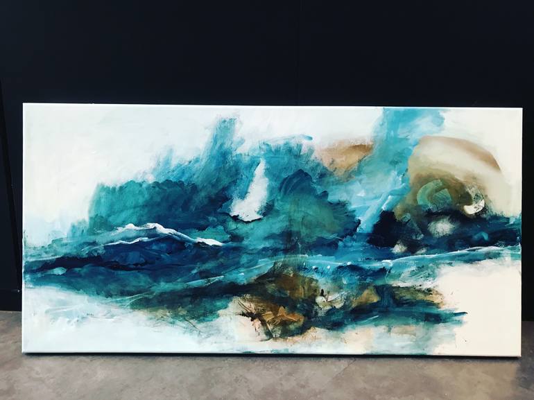 Original Seascape Painting by Tiny de Bruin