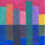 reflected tower blocks by Duncan G Hewitt