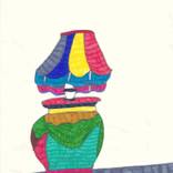 colourful lamp by Duncan G Hewitt