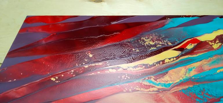 Original Abstract Painting by Jacob Jugashvili